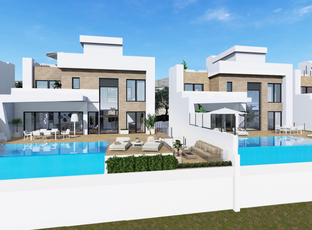 Neue Konstruktion - Villa/Chalet - Finestrat - Finestrat Urbanizaciones