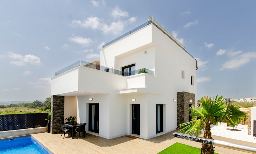 Villa/Chalet - Neue Konstruktion - Orihuela Costa - Campos de Golf